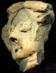 Pre - Columbian Michoacan Mexico Clay Figure Head,  Ca; 500 - 300 Bc The Americas photo 2