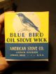 Vintage Blue Bird Oil Stove Wick And Room Heater Box C1900s Stoves photo 1