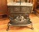 Antique Ornate Cast Iron Stove Gem No.  8 Pat ' D 1867 Erie,  Pa Stoves photo 2