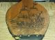 Vintage Bellows With Ship Motif - 