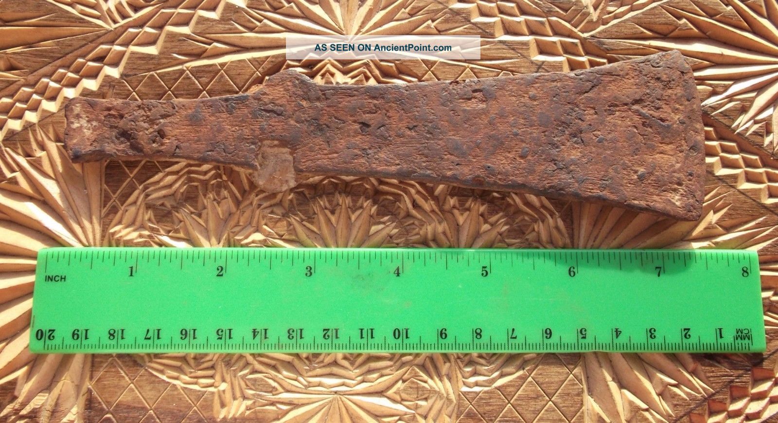Old Tethered Big Ax Sagaris \ САГАРИС Ancient Scythian Macedonian 3 Greek photo