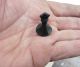 Medieval Round Chess Piece Type Bronze Seal Initial Letter N British photo 2