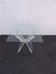 Mid - Century Lucite Beveled Glass - Top Side Table 7189 Post-1950 photo 1