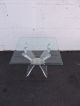 Mid - Century Lucite Beveled Glass - Top Side Table 7189 Post-1950 photo 2
