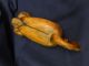 Folk Art Loon Wood Carving Hand Carved Duck Goose Figure Figurine Primitive Primitives photo 2
