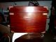 Incredible Massive Mahogany Silver Captain ' S Storage Chest Casket Dated 1906 1900-1950 photo 1