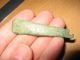 Bronze Age Axehead Amulet Rare - Originally Metal Detecting Find British photo 2