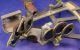 1840 ' S R.  Wallace Sextant/octant - Transition Instrument - Brass W/ivory Scales Other Antique Science Equip photo 7