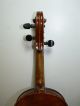 Antique Old 1/2 Scale Half Size Small Child Violin Unlabeled - For Restoration String photo 4