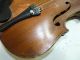 Antique Old 1/2 Scale Half Size Small Child Violin Unlabeled - For Restoration String photo 7
