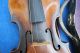 Old Vintage Violin Antonius Stradiuarius Cremonae Faciebat Anno 1pc Back & Bow String photo 10