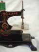 Antique Germany Casige Eagle Tin/tole Painted Toy Mini Sewing Machine Hand Crank Sewing Machines photo 6