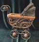 Antique Victorian Style Metal/wicker/wood,  Toy/baby Doll Carriage/stroller/buggy Baby Carriages & Buggies photo 1