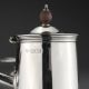 Antique Victorian Solid Sterling Silver Chocolate Pot On Stand With Burner,  1901 Tea/Coffee Pots & Sets photo 8