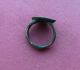 Ancient Roman/byzantine Bronze Ring 4 - 6c.  Ad 15mm Roman photo 3