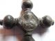 Viking Period Bronze Grand Cross With Faces Of The Saints 1000 - 1300 Ad Vf, Viking photo 9