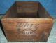 Antique Whiz Cup Grease Can Wood Wooden Box R.  M.  Hollingshead Camden Nj Boxes photo 1