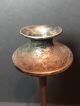 Vintage La Pierre Lapierre Arts & Crafts Copper And Sterling Silver Candlestick Metalware photo 2
