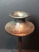 Vintage La Pierre Lapierre Arts & Crafts Copper And Sterling Silver Candlestick Metalware photo 3