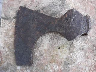 Metal Detecting Find Viking Iron Axe Head Found In The City Of London 1982 photo