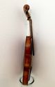 Estate Antique Violin Viola In Case Dated 1841 String photo 2