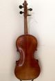 Estate Antique Violin Viola In Case Dated 1841 String photo 4