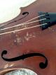 Estate Antique Violin Viola In Case Dated 1841 String photo 7