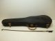 Vintage Full Size 4/4 Scale Czechoslovakia Stradivarius Copy Violin W/case & Bow String photo 1