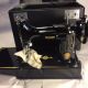 Singer Feather Weight Portable Vintage Sewing Machine 221 - 1 1950 - 52 Sewing Machines photo 3