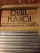 Vintage Dubl Handi - Metal & Wood Washboard - Columbus Washboard Co Primitives photo 1