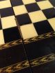 Vintage Handmade Wood Inlay Chess Board / Folding Boxes photo 3