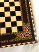 Vintage Handmade Wood Inlay Chess Board / Folding Boxes photo 8