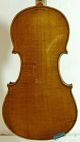 Impressive Old Antique Germany Violin.  Professional Level 4/4 Violin To Restore. String photo 1