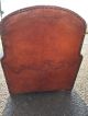 Absolutely Stunning,  Conker Brown,  French,  Leather,  Antique,  Vintage Club Chair, 1900-1950 photo 2