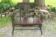 Magnificent Antique 19th Century Barley Twist Jacobean Bench Large Chair Settee 1800-1899 photo 10
