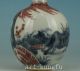 Chinese Old Hand Painting Jingdezhen Porcelain Ox Snuff Bottle Collectables Snuff Bottles photo 1