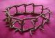 Wow Rare 19th Century Antique Wrought Iron Turkish Spiked Dog Collar 