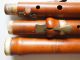 T.  Prowse - Hannay St London - Boxwood Flute With Ivory - Four Key - Rare Find Wind photo 2