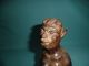 Vintage 1950 ' S Yoruba Africa Benin Carved Wood Tribal Woman Figure Statue Sculptures & Statues photo 5