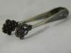 Vintage Solid Silver Sugar Tong Hallmarked ' Klingert ' Enameled 28 Grams Other Asian Antiques photo 9