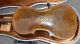 Fine Antique Full Size Violin In Case Fancy Perfling Mother Of Pearl Inlay String photo 2