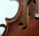 Fine German Handmade 4/4 Violin Brandmark And Label Stainer About 100 Years Old String photo 2