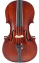 Enrico Politi Old Labeled Antique Italian 4/4 Master Violin String photo 1