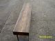 Industrial Wood And Steel Bench 5 ',  Bench,  Wood,  Reclaimed Material,  Wood Bench Post-1950 photo 1