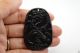 38 Chinese Natural Nephrite Fine Black Jade Carving Pendant Dragon Statue Necklaces & Pendants photo 2