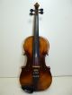 1969 Karl Hofner Germany 4/4 Scale Full Size 609 Vintage Violin W/ Case & Bow String photo 2