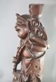Fantastic Chinese Huanghuali Wood Carving Of Mythical Warrior Circa 1930s Statues photo 3