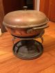 Vintage Stephanie Ges Gesch Chrisian Wagner Alcohol Stove Warmer Metalware photo 1