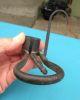 Antq Fancy Miners Candlestick With Acorn Inside Handle Area 11 5/16 