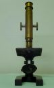 Antique B&l Black And Brass Microscope Microscopes & Lab Equipment photo 2